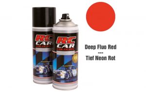 RC Color Lexan Spray Fluo Dunkel Rot