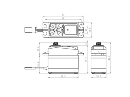 SAVÖX SH-1290MG+ Digital Servo