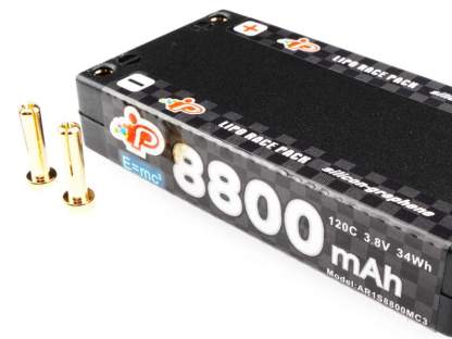 Intellect MC3 8800mA 120C 3,8V 1S Long Runtime Graphene 1/12 LiHV Pack