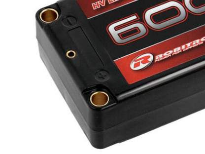 Robitronic LiPo Shorty 6000mA 2S 100C 5mm Buchse