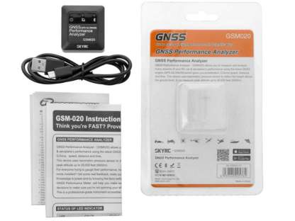 SkyRC GSM020 GPS Geschwindigkeits Messgerät