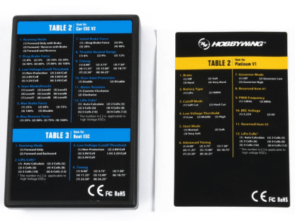 Hobbywing LED Programmierbox