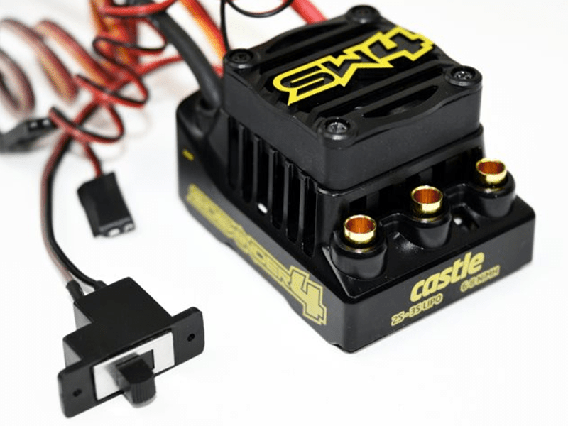 Combo Motor Castle Creations Sidewinder SW4 1/10 - ESC + Motor
