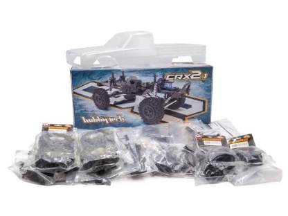 HobbyTech CRX2.1 Builder´s Crawler Kit w/ Peugeot 504 Pick-Up Body