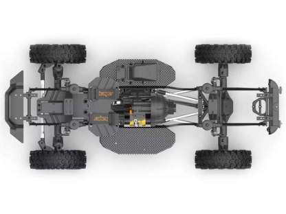 HobbyTech CRX2.1 Builder´s Crawler Kit w/ Peugeot 504 Pick-Up Body