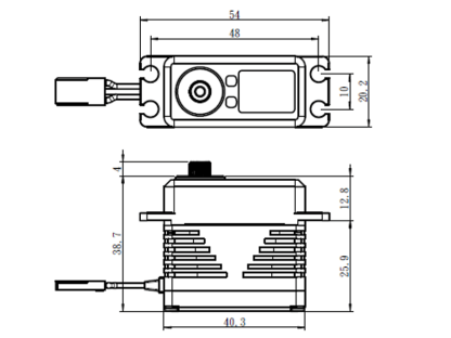 Savöx SW-2290SG Black Digital Servo
