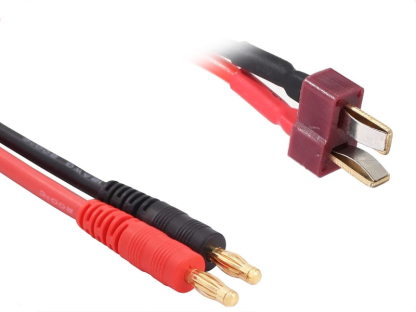 Absima Ladekabel 4mm Goldkontaktstecker - T-Plug