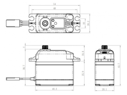 SAVÖX SB-2271SG+ Servo