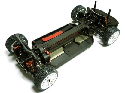 LCRacing PTG-2R 4WD Rally Chassis Kit