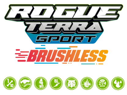 HobbyTech Rogue Terra Sport Monster Truck 4WD RTR grün