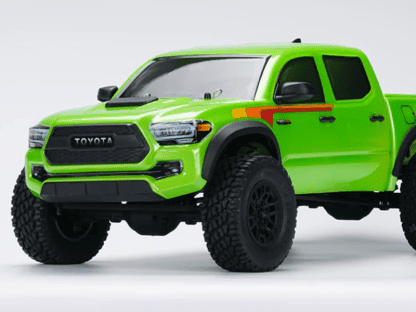 Carisma SCA-1E Toyota Tacoma TRD2.1Pro Rolling Chassis Kit Electric Lime