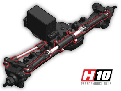 Vanquish H10 Optic Yokohama Trail Crawler 4WD RTR