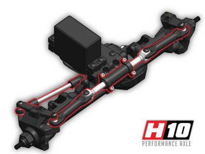 Vanquish H10 Optic Sparco Trail Crawler 4WD RTR