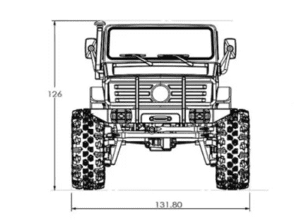 HobbyPlus CR18P V3 T-Hunter Brushless Crawler RTR