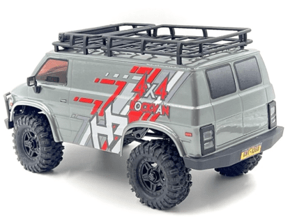 HobbyPlus CR18P EVO-V2 Rock Van Crawler 4WD RTR grau