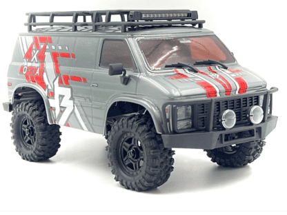 HobbyPlus CR18P EVO-V2 Rock Van Crawler 4WD RTR grau